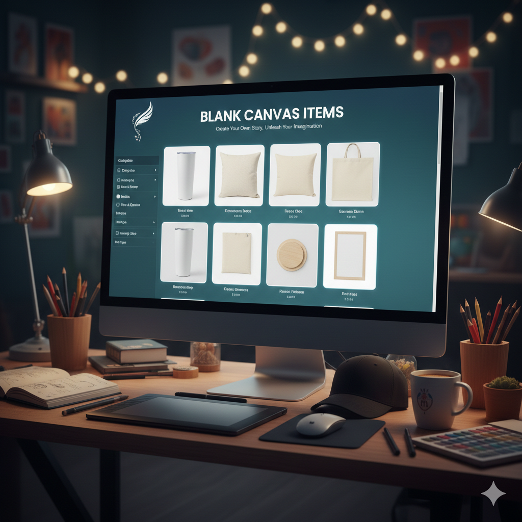 Classic Ceramic Coffee Mug: 11oz Blank