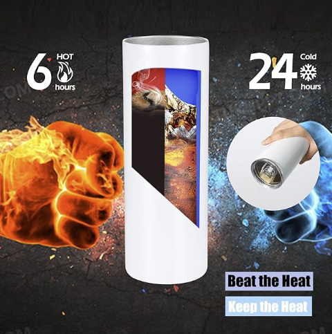 Skinny Tumbler: 20oz Stainless Steel Blank