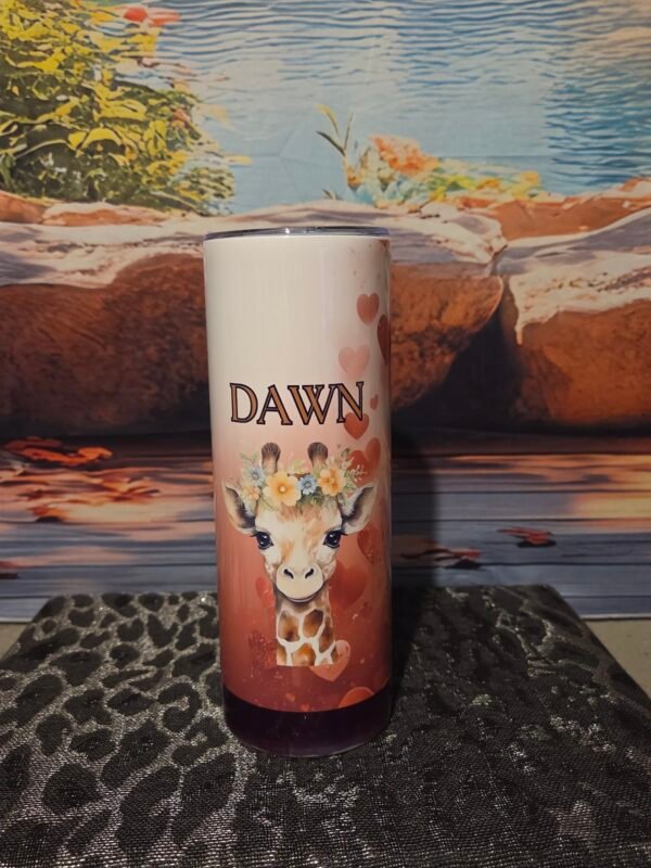 Custom Personalized 20oz Skinny Tumbler – Straight Side Series