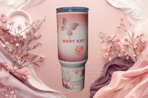 Custom Personalized 40oz Insulated Tumbler with Handle – Signature Design Series